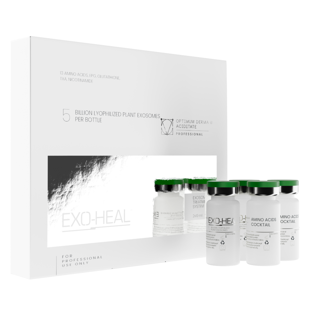 EXO-HEAL® LYOPHILIZED PLANT EXOSOMES + AMINO ACIDS TREATMENT SYSTEM